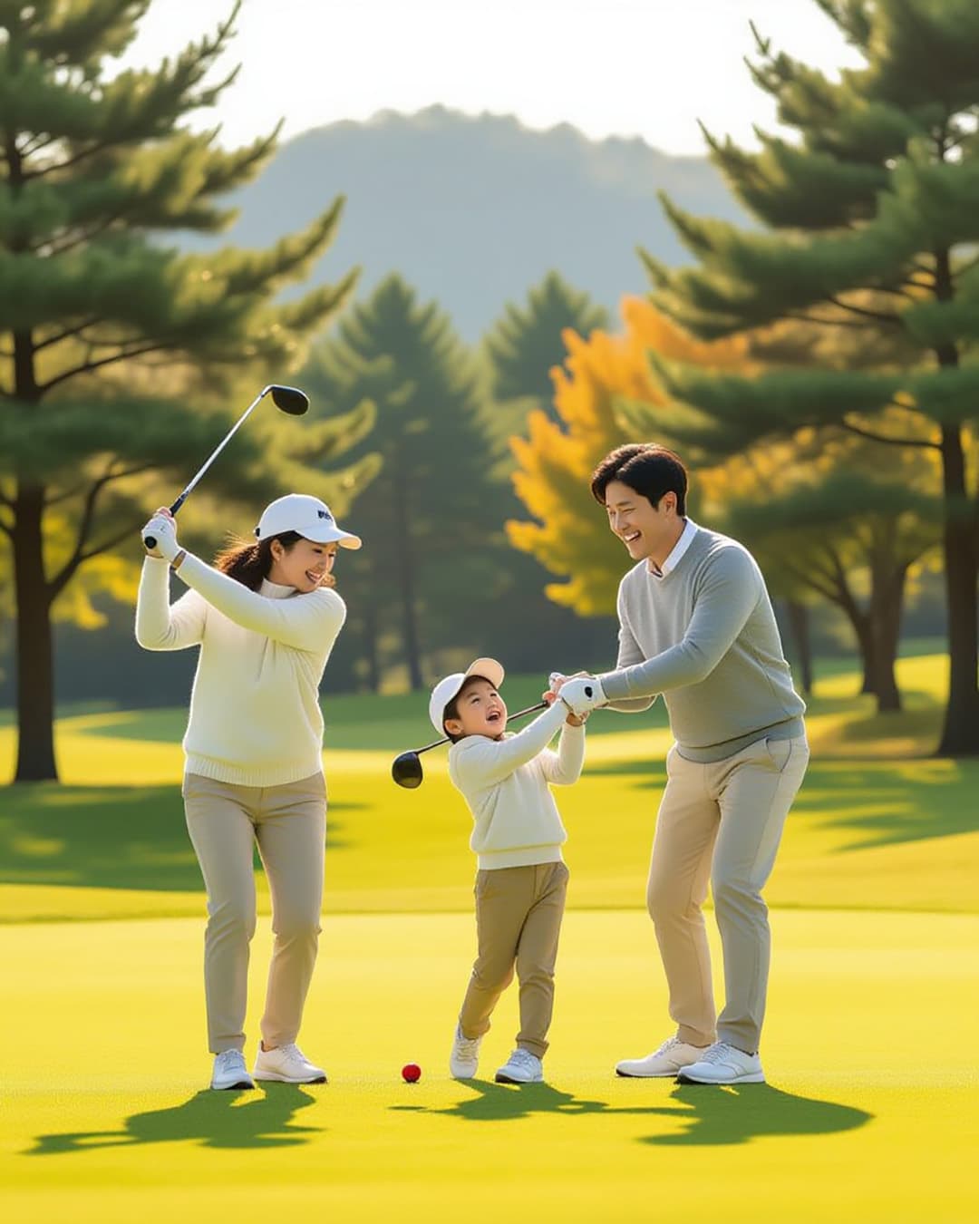 가족 골프