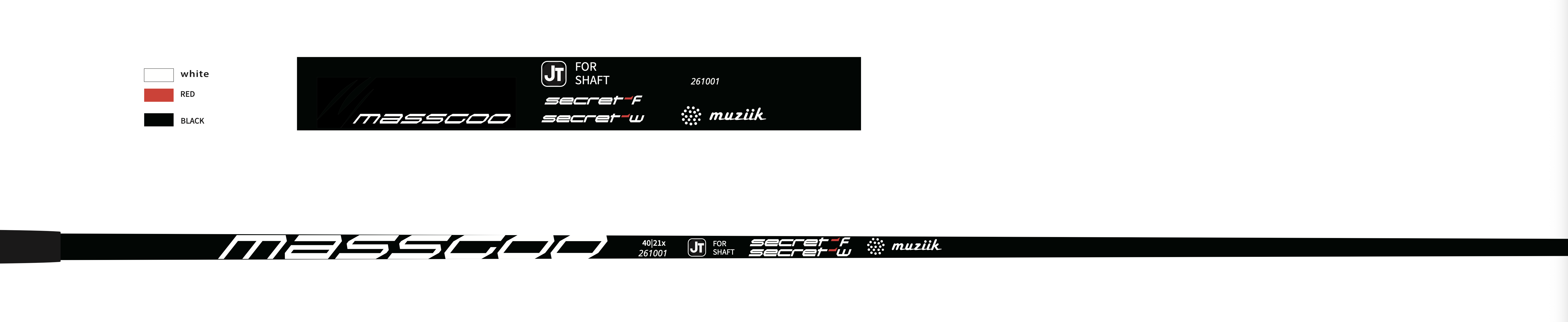 MASSGOO X MUZIIK 협업 샤프트 시안